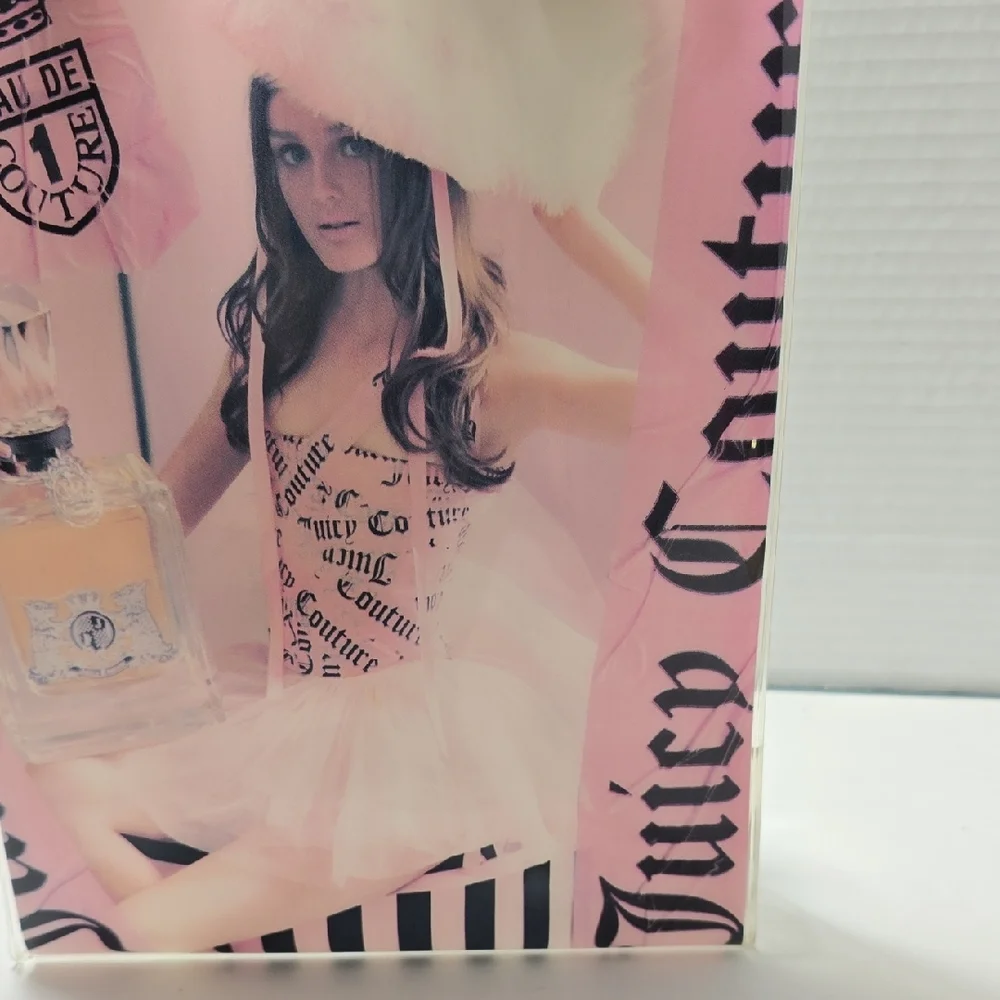 Juicy Couture Pink and Black Gift Bag